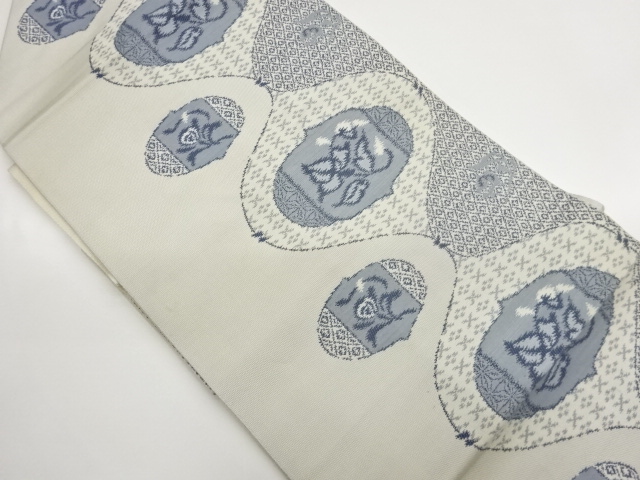 JAPANESE NAGOYA OBI / WOVEN RHOMBUS